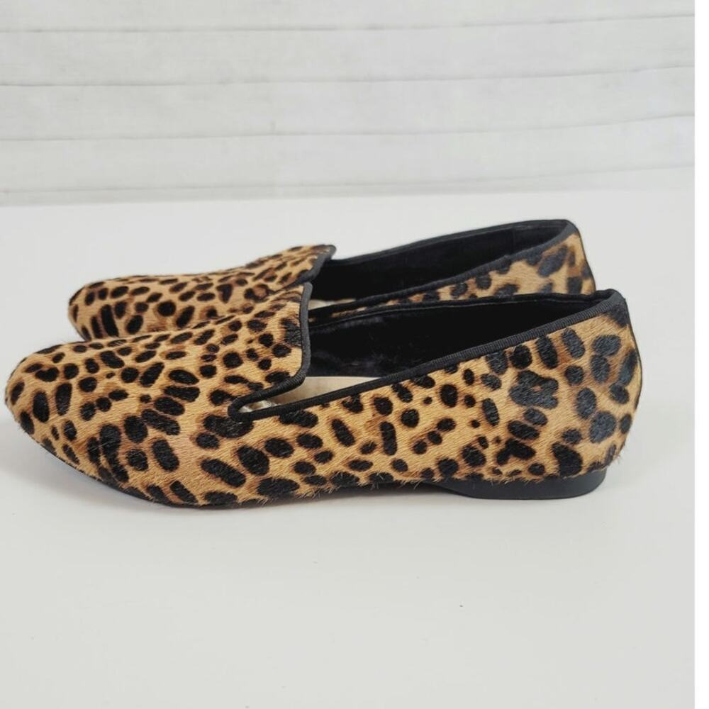 BIRDIES THE STARLING in New Leopard Print Haircalf, sz 5.5